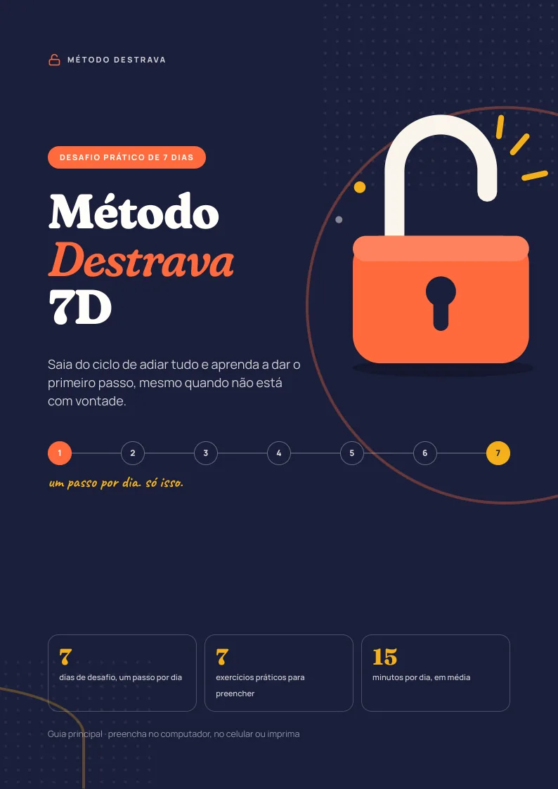 Capa do Método Destrava